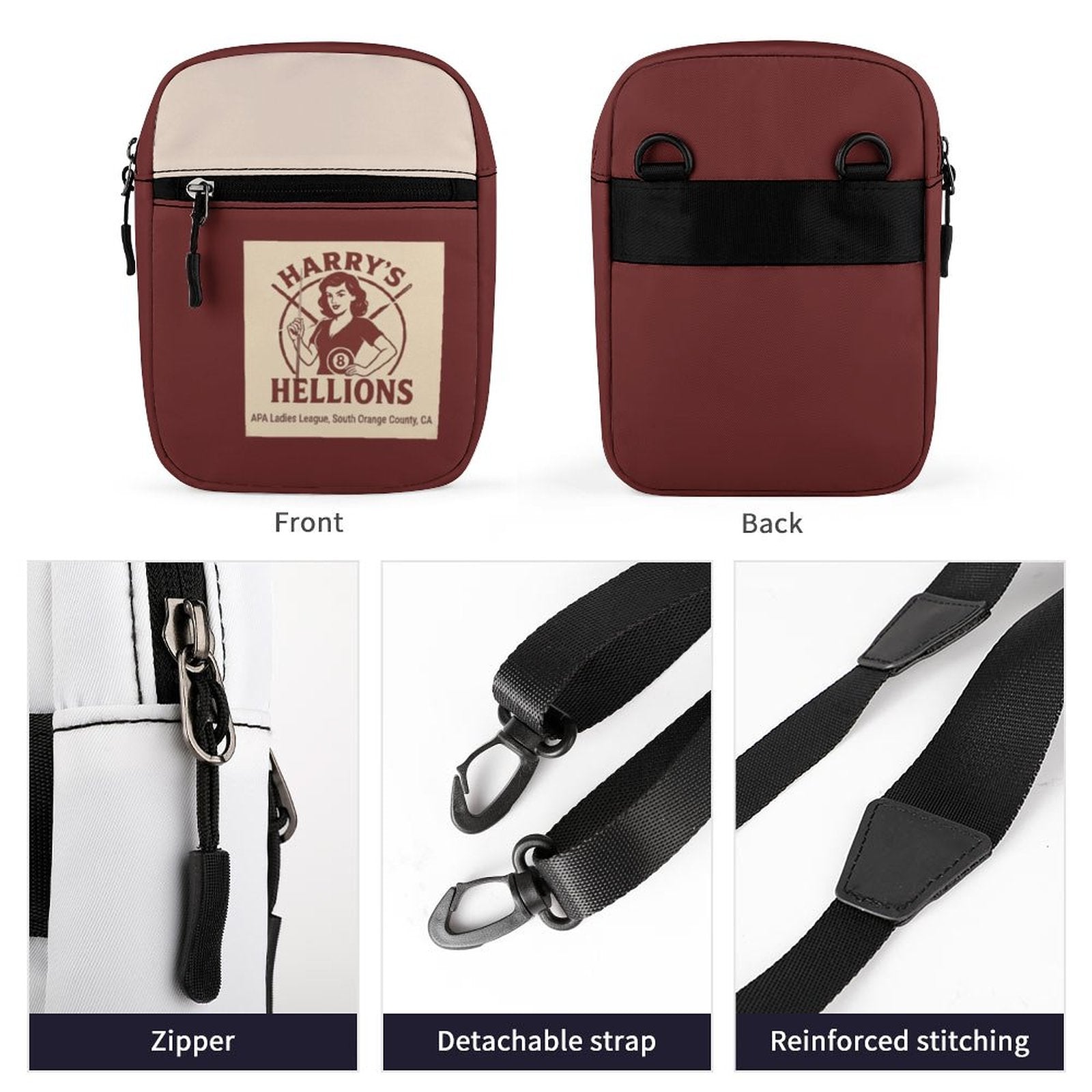 Harry’s Hellions Small Messenger Bag