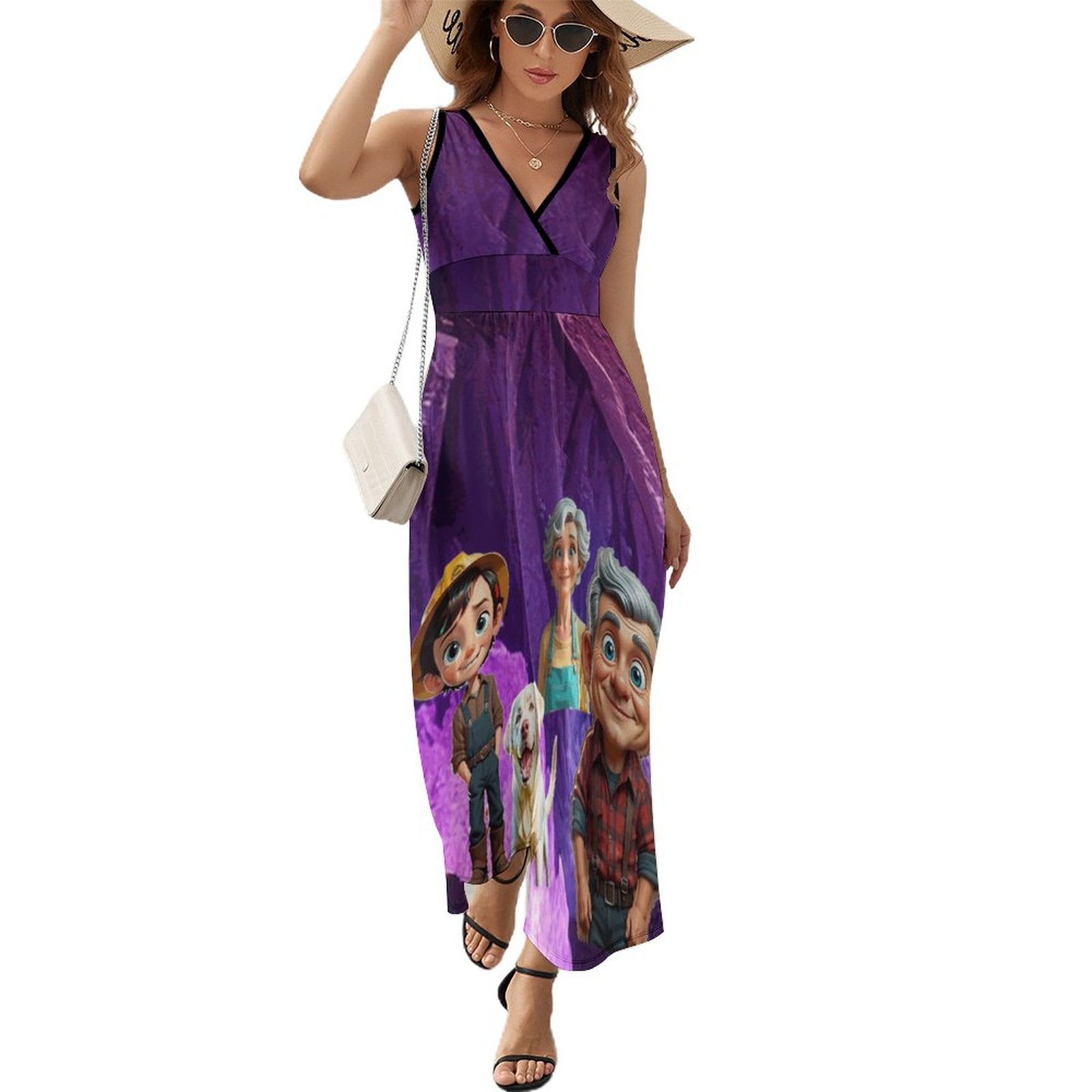 JTW v-neck dress