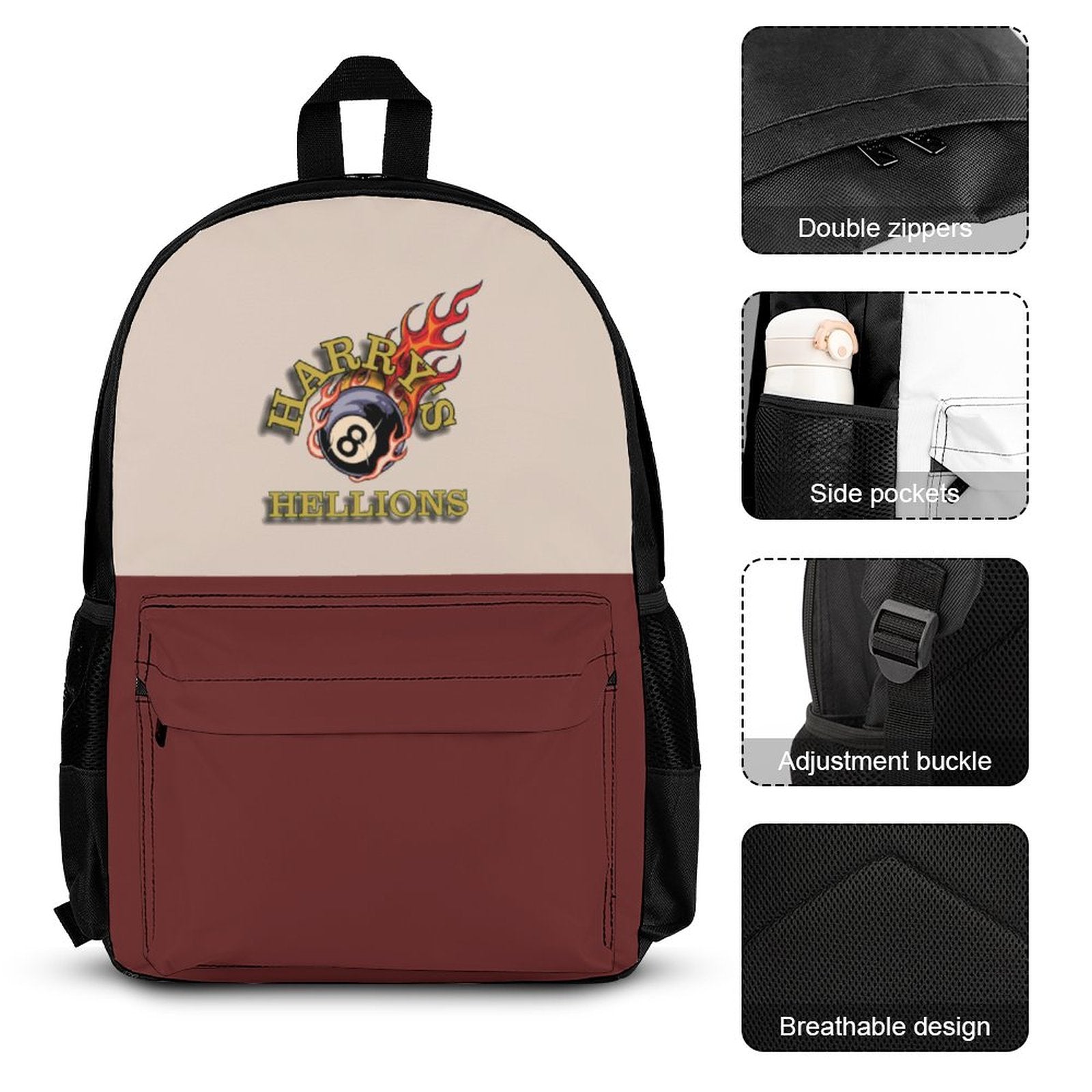 Harry’s Hellions 3-Piece Bag Set (Shoulder Bag Lunch Bag & Pencil Pouch)