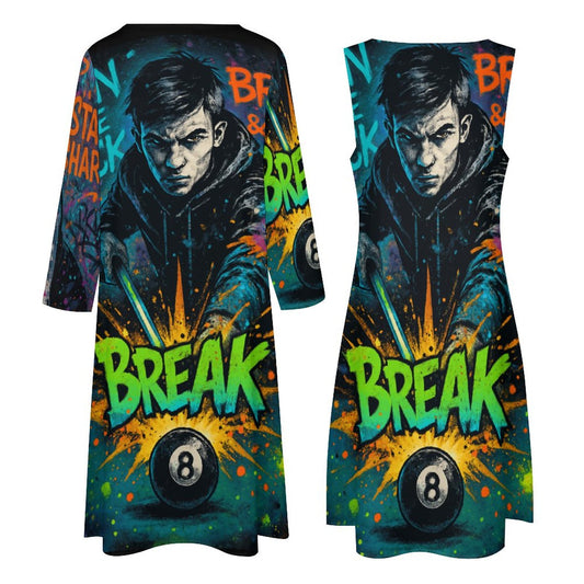 Chalked Up Long Dress Set