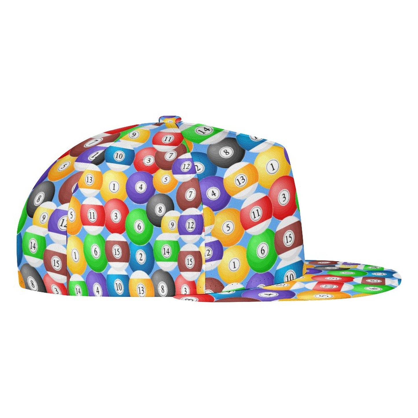 Pool Balls Collection: Unisex Snapback Cap