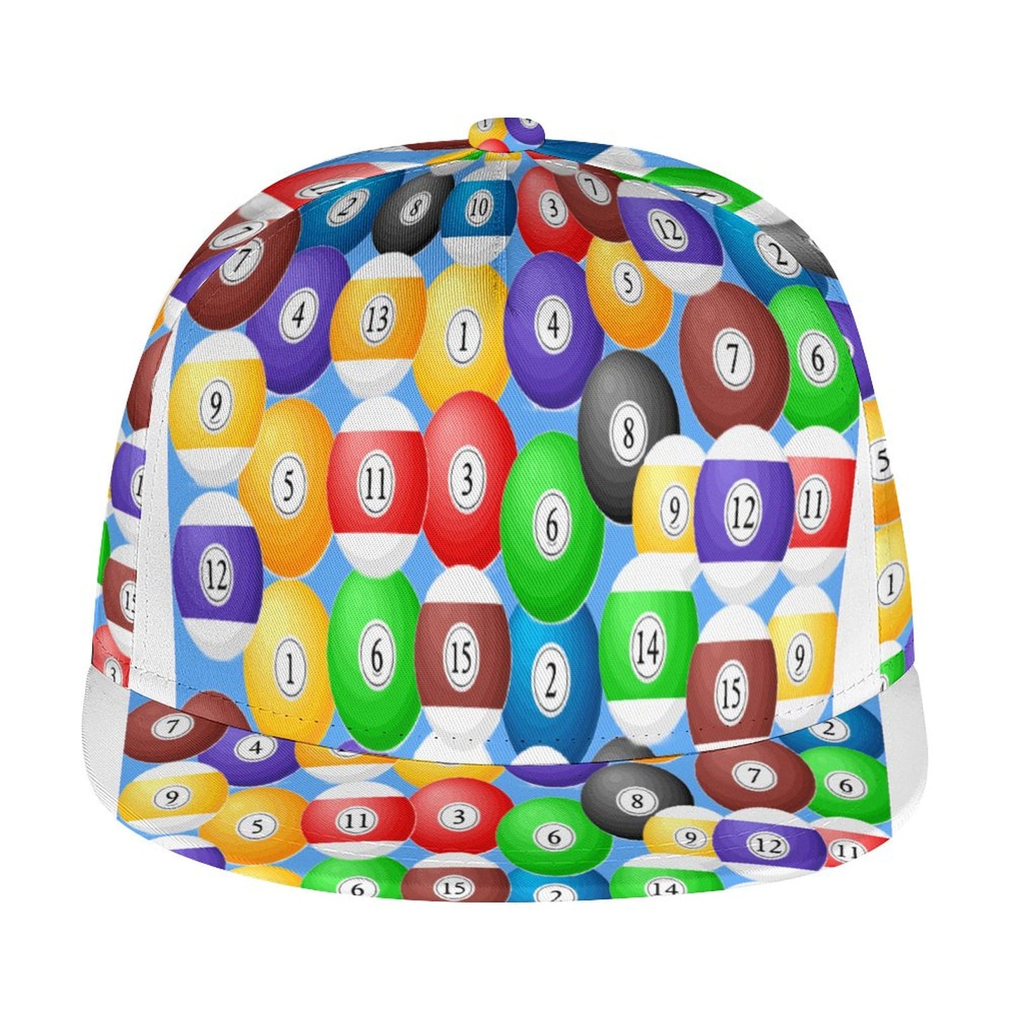 Pool Balls Collection: Unisex Snapback Cap