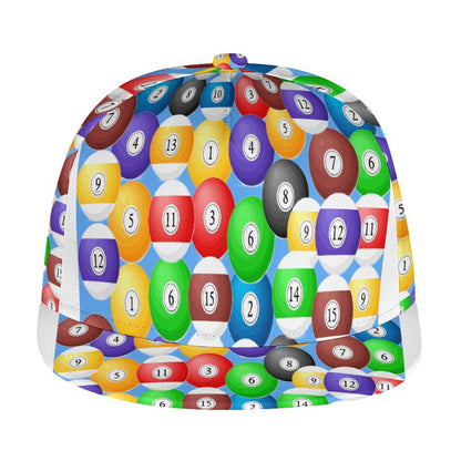 Pool Balls Collection: Unisex Snapback Cap