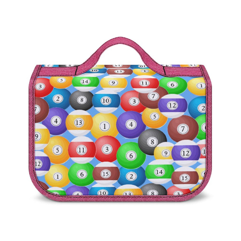 Pool Balls Collection: Travel Hanging Toiletry Bags