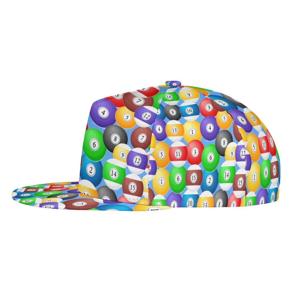 Pool Balls Collection: Unisex Snapback Cap