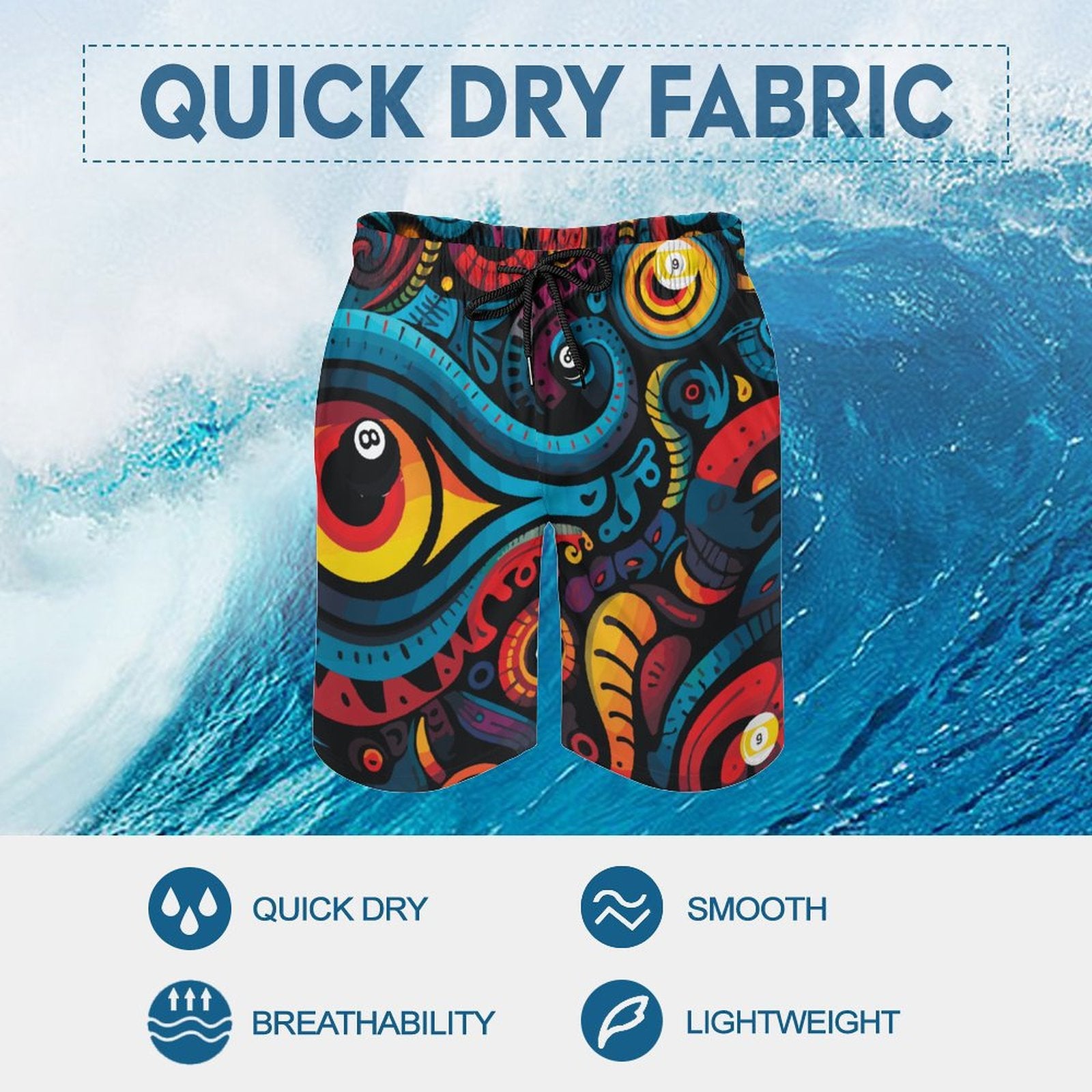 Dead Stroke Men's Board Shorts