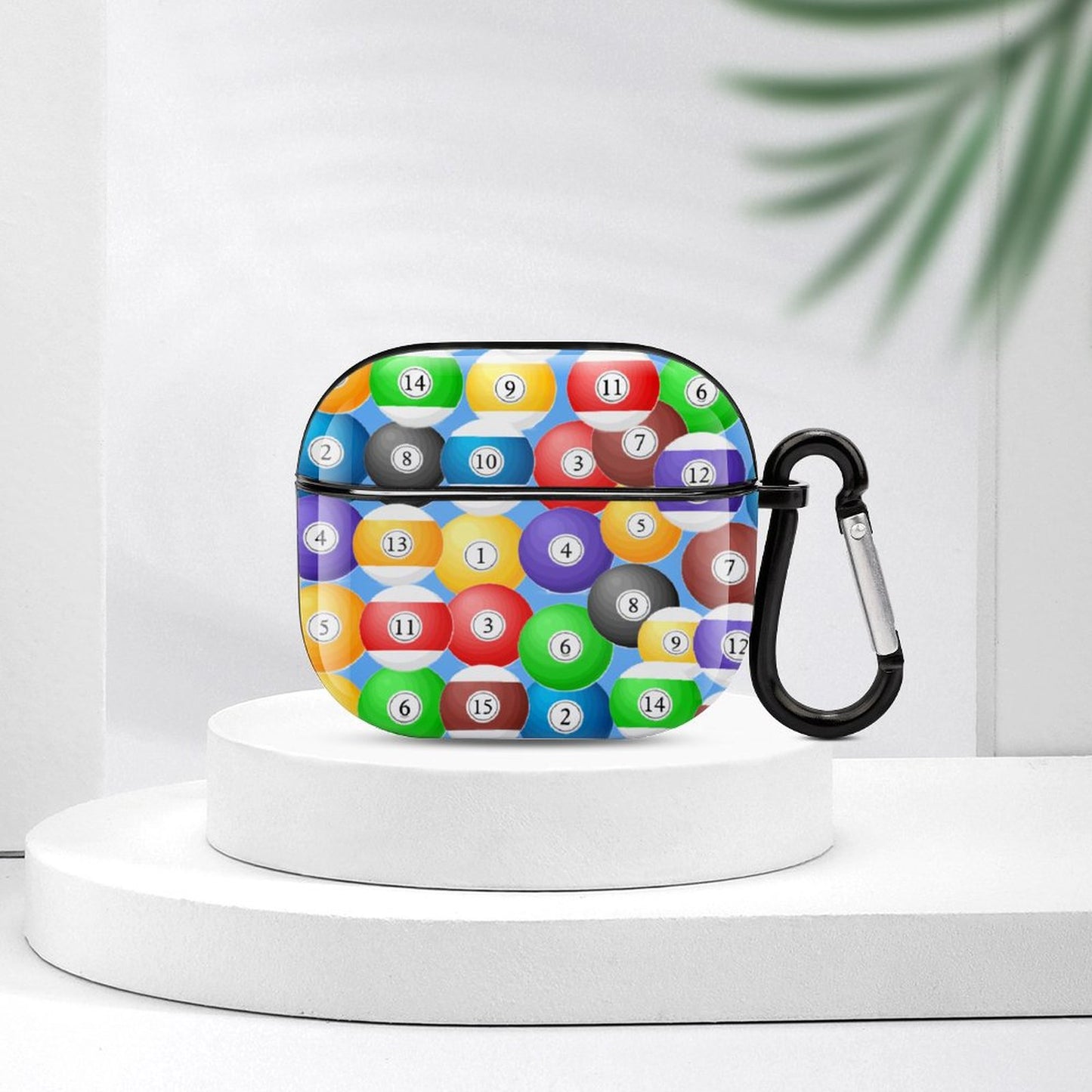 Poolball AirPods 3 Case Cover – Protective PC Case with Keychain