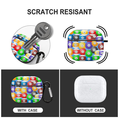 Poolball AirPods 3 Case Cover – Protective PC Case with Keychain