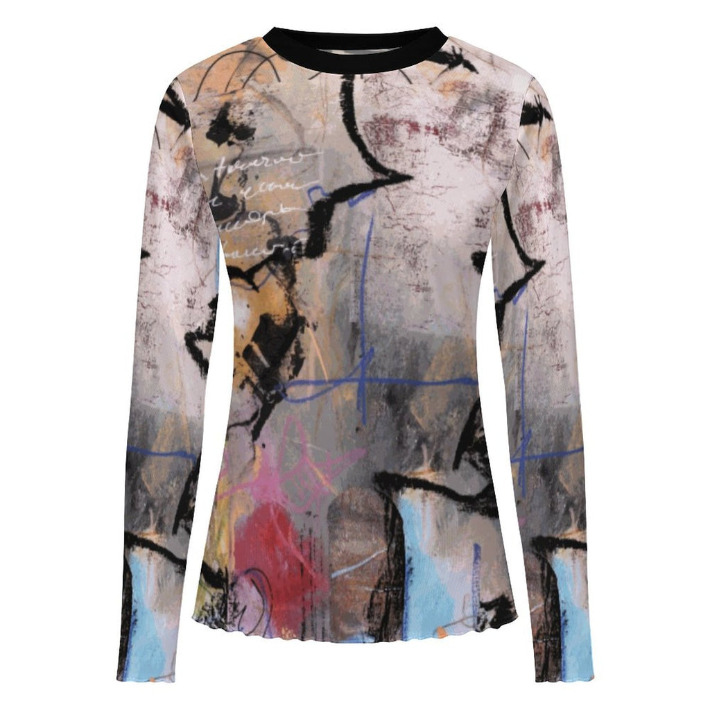 City Collection - Premium Long Sleeve Mesh T-Shirt