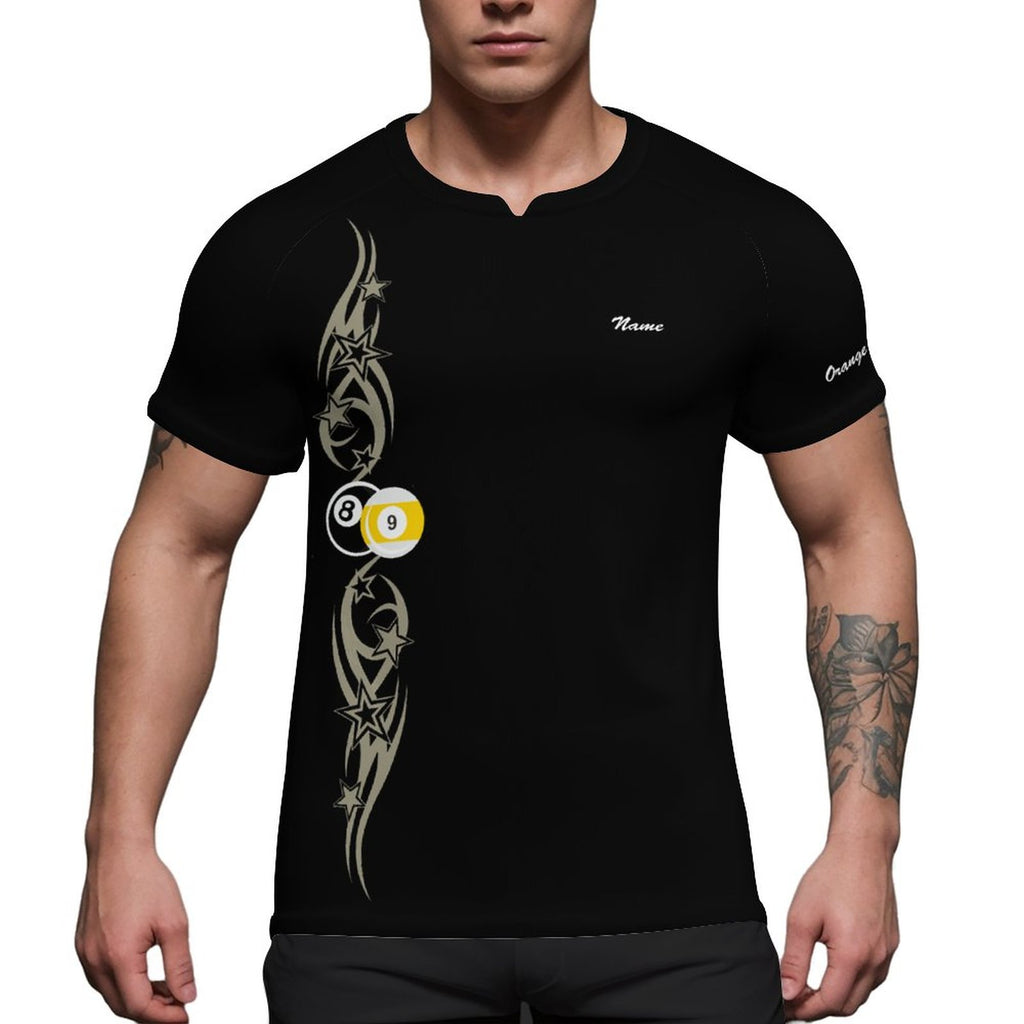 Cue-Tastic Team Shirt - Men's Ice Silk Quick Dry Shirt (No Collar)