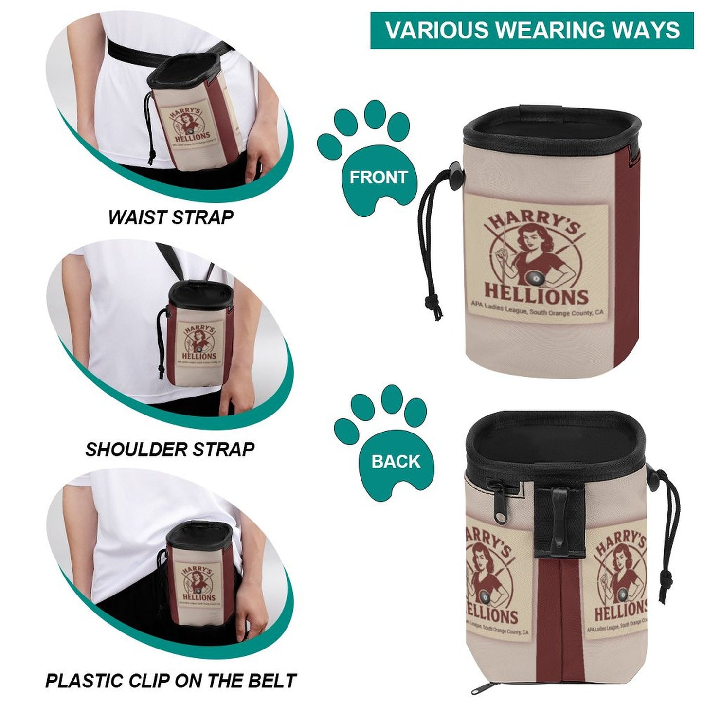 Dog Treat Training Bags Storage for Pet Rewards