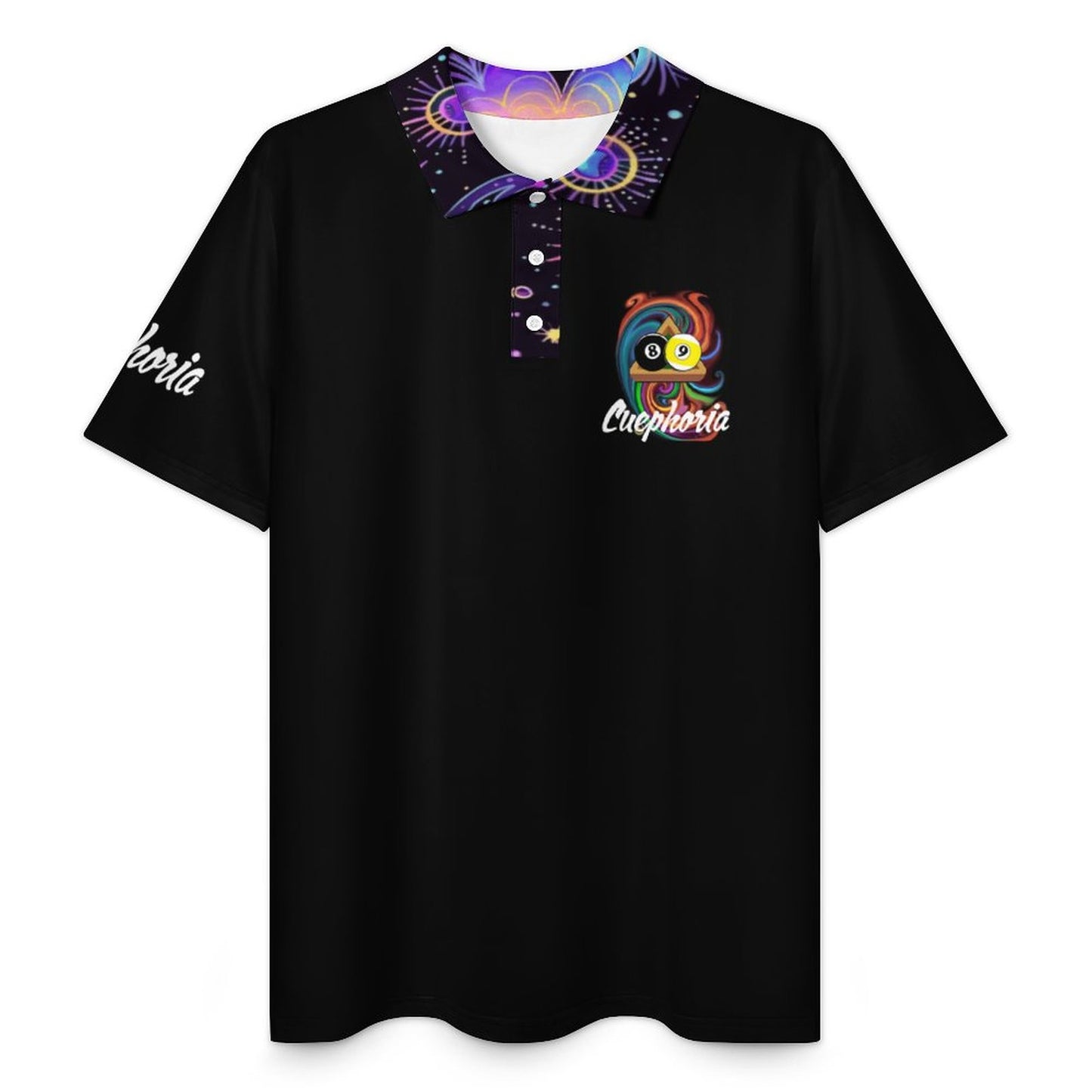 Cuephoria Men's Performance Polo