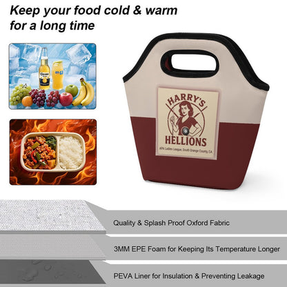 Team Portable Tote Bag for Meals/Drinks