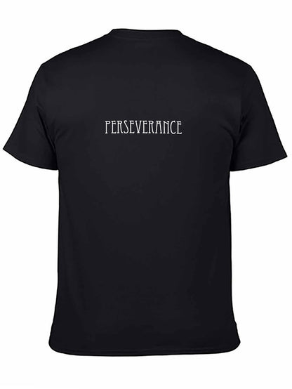 Perseverance  Short Sleeve Cotton Crewneck T-Shirt