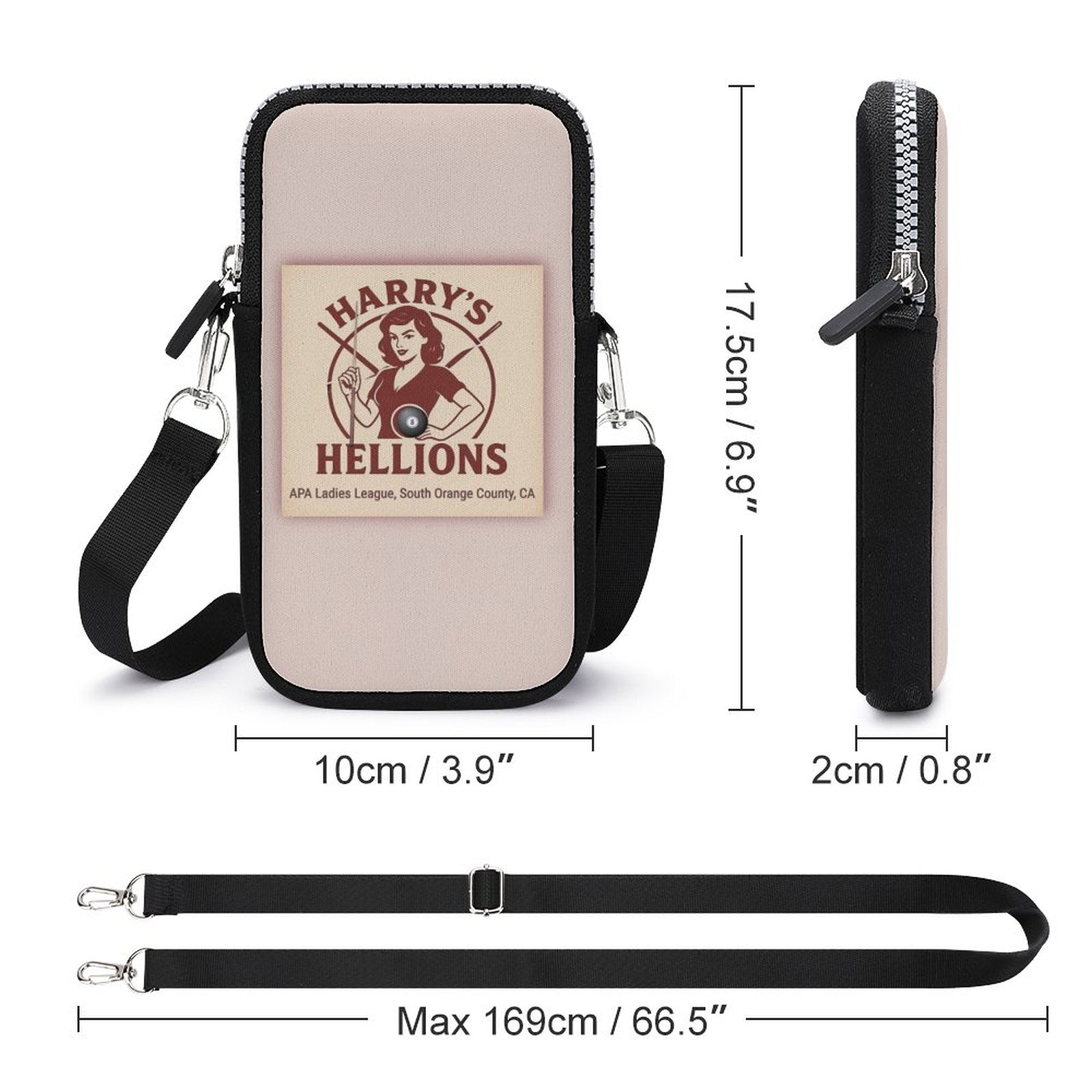 Harry’s Hellions Cell Phone Crossbody Pouch