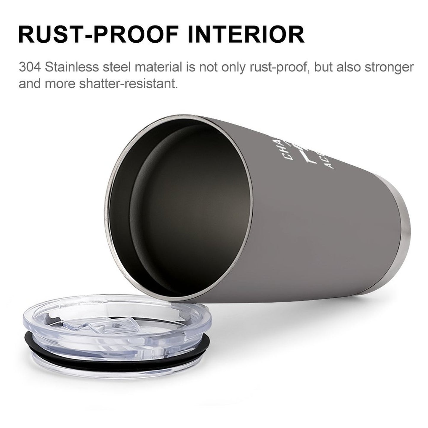 20oz Insulated Stainless Steel Cup with Lid