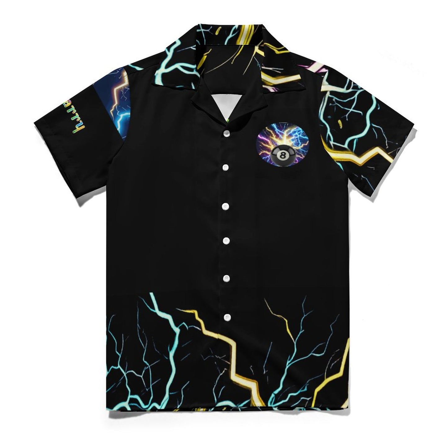 Team Frankenstein - Short Sleeve Cuban Collar Shirt