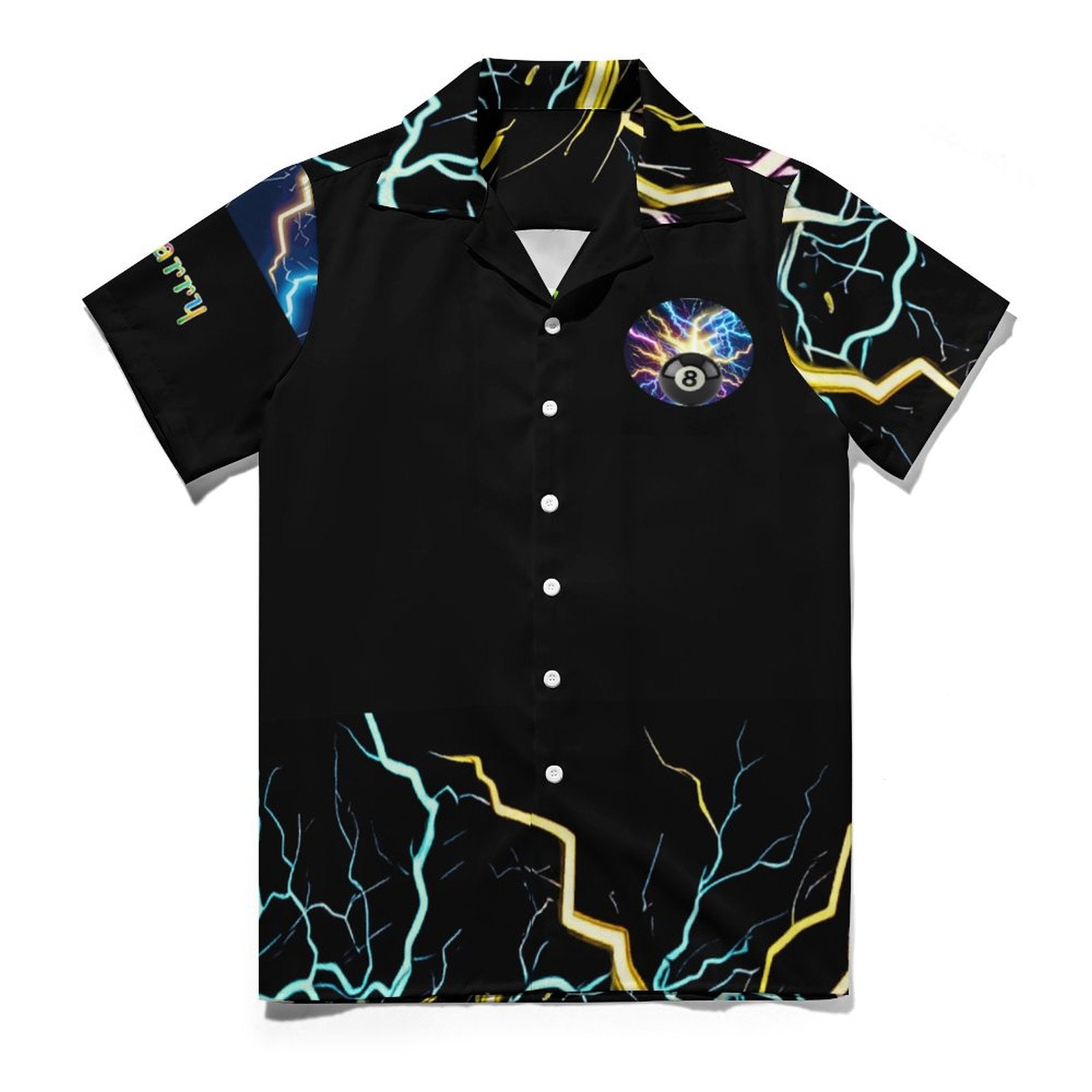 Team Frankenstein - Short Sleeve Cuban Collar Shirt