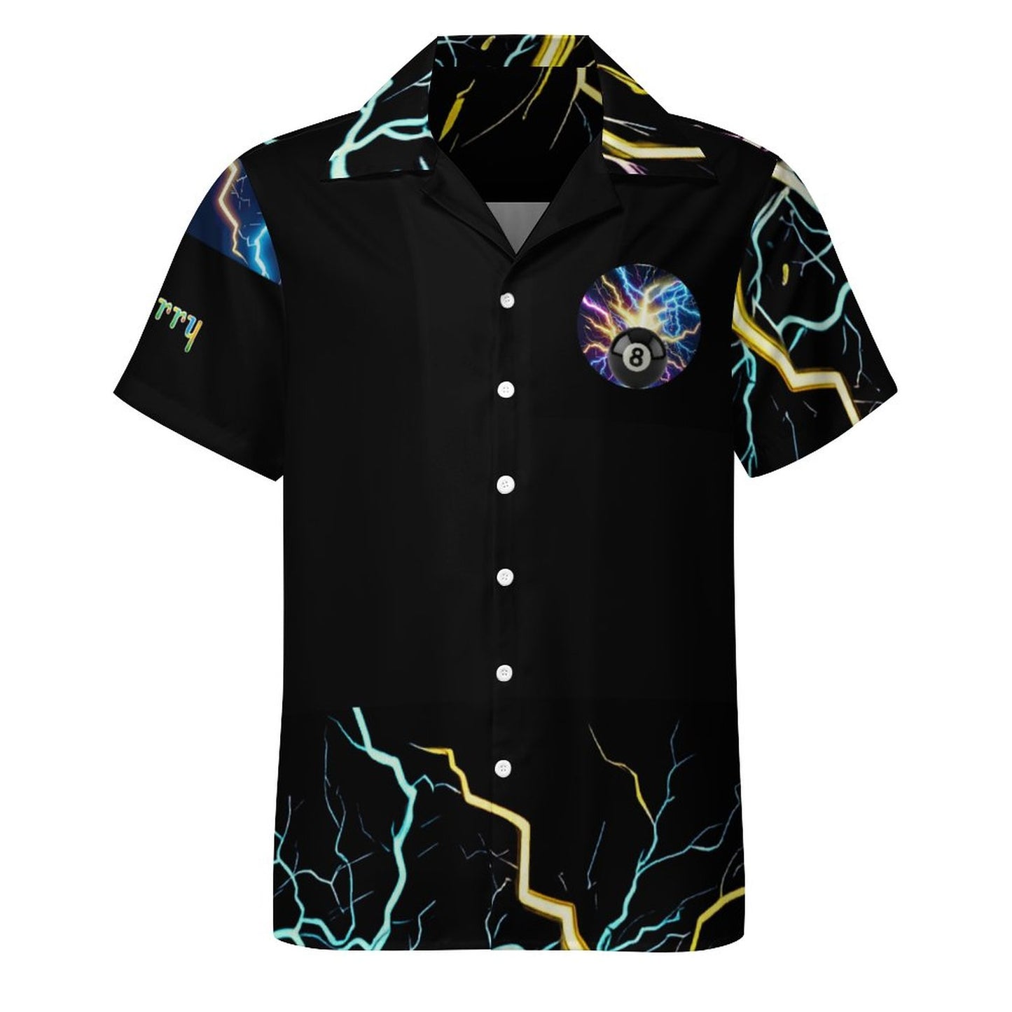 Team Frankenstein - Short Sleeve Cuban Collar Shirt