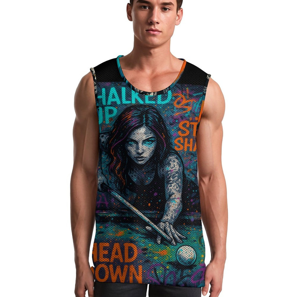 Chalked Up – Men’s Quick-Dry Tank Top