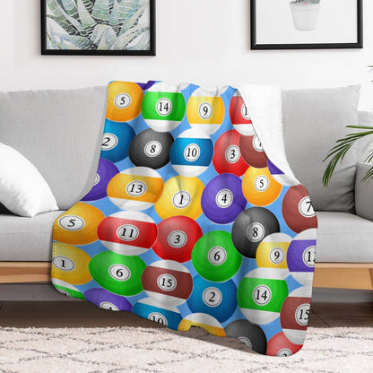 220gsm Sherpa Fleece Throw Blanket-50"×60"