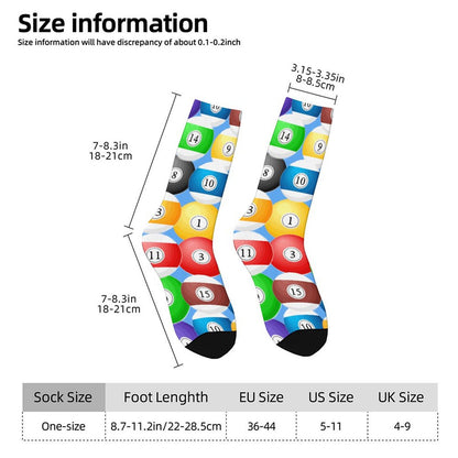 Personalized Contrast Color Socks for Adults