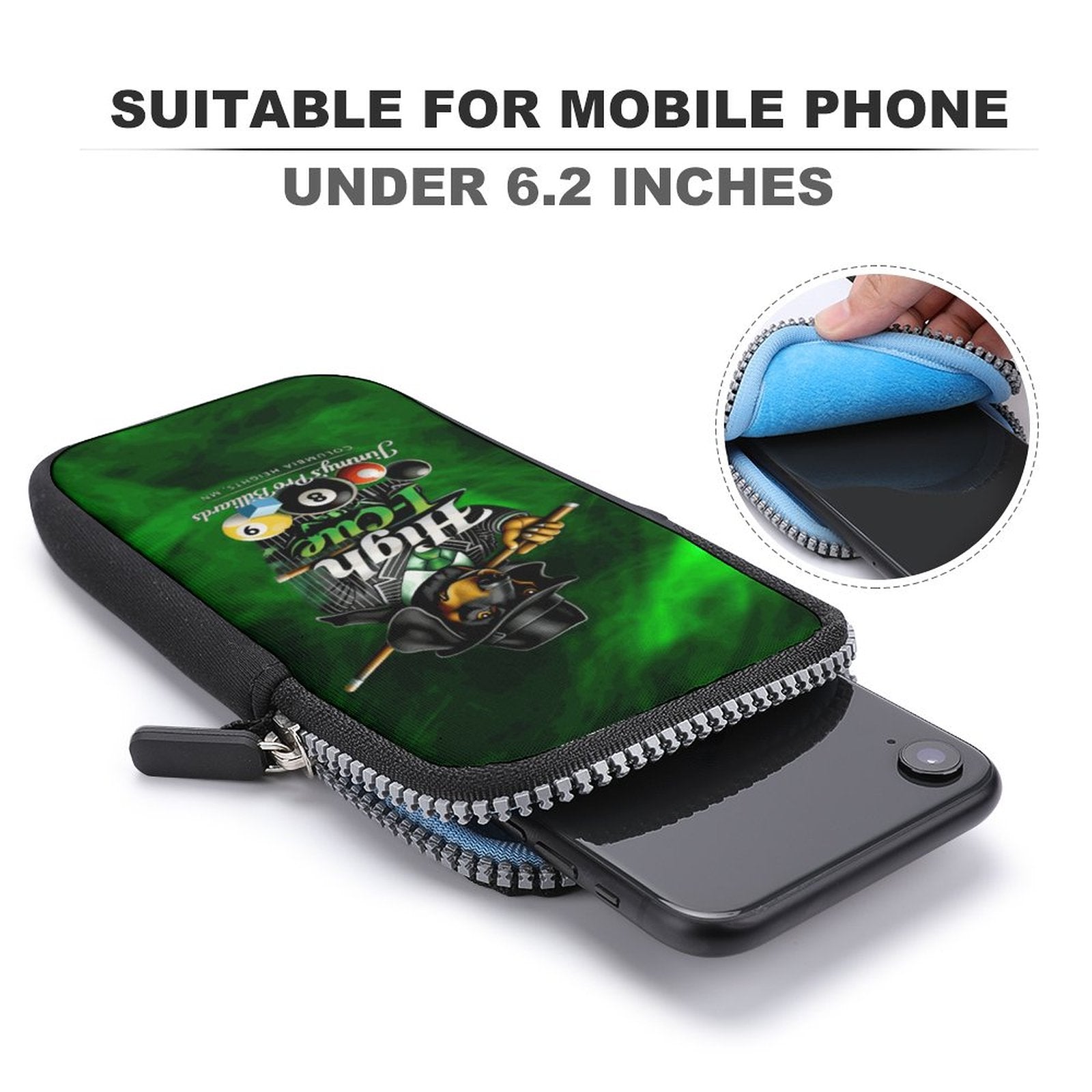 High I-Cue MN Cell Phone Crossbody Pouch