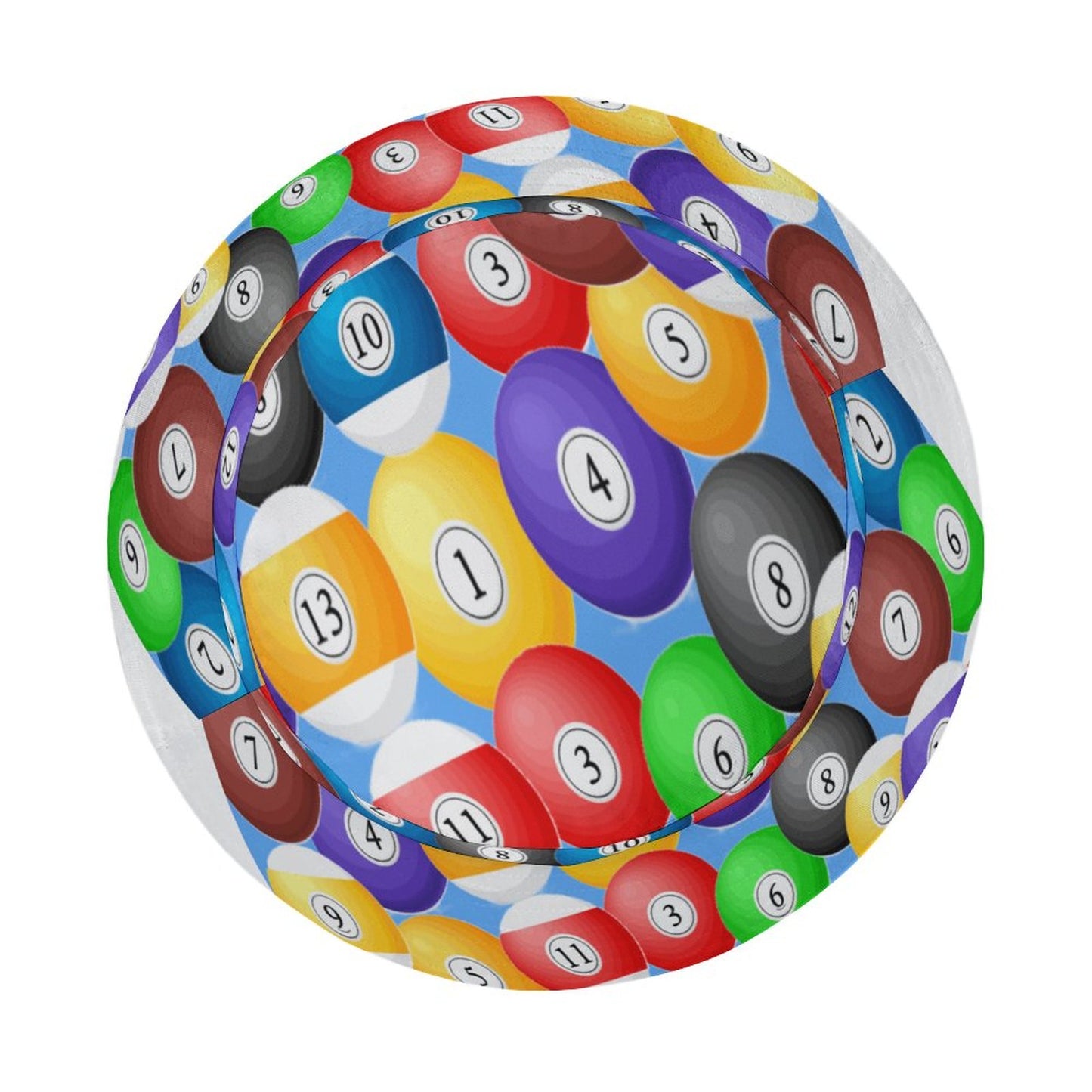 Pool Balls Collection:  Oversized Bucket Hat