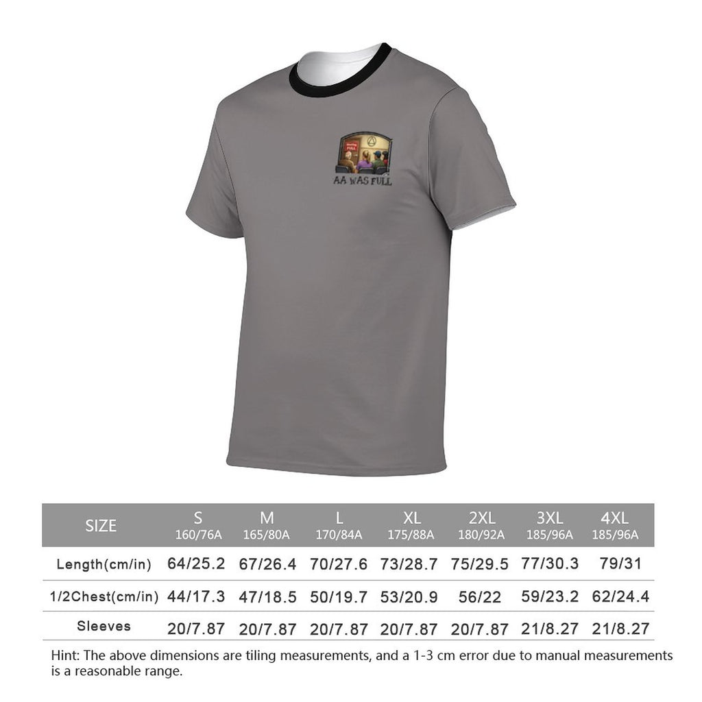 "AA Was Full" Women’s Short Sleeve Performance T-Shirt – Breathable, Stretch Fit Crewneck