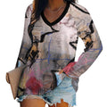 City Collection - Women's V-Neck Top