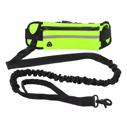 Pet Waist Leash with Purse