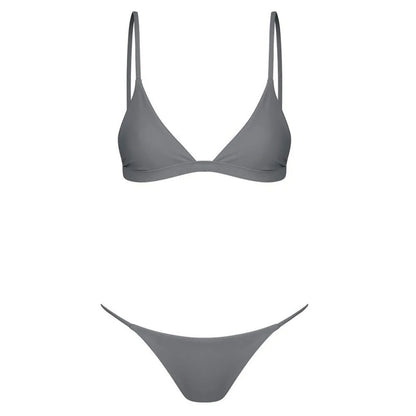 Chic Bandeau Bandage Bikini: Brazilian Push-up Set