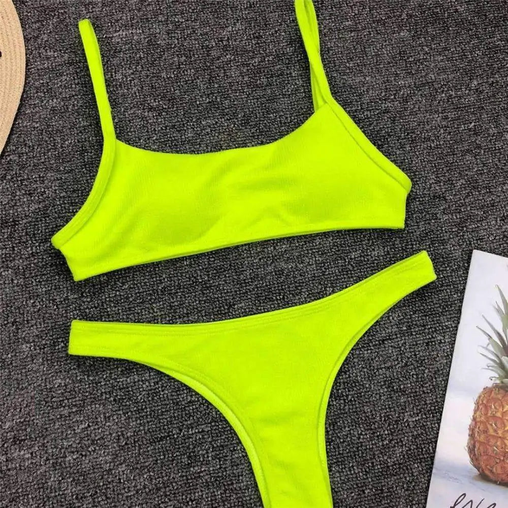 Sexy Bandeau Bikini Swimsuit