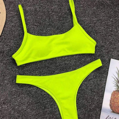 Sexy Bandeau Bikini Swimsuit