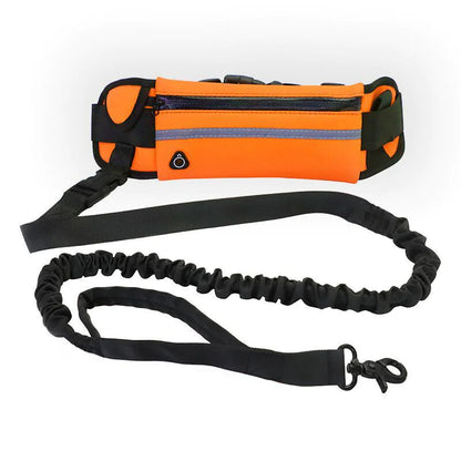 Pet Waist Leash with Purse