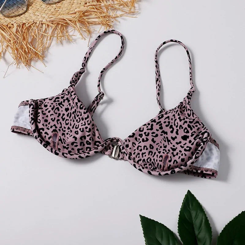 Chic Skirted Push-Up Bikini