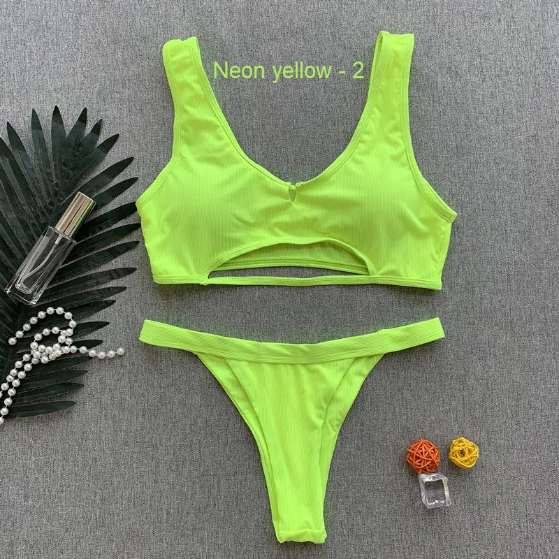 Sexy Bandeau Bikini Swimsuit