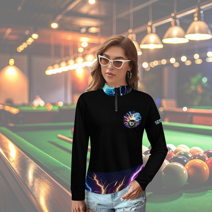 Frankenstein Women's Cool Touch Fitted Quick Dry Long Sleeve Top