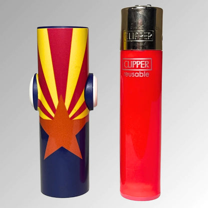 Arizona FLKR LYTR Case fidget spinner