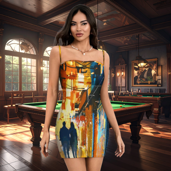 City Stroll  Slim Fit Mini Dress