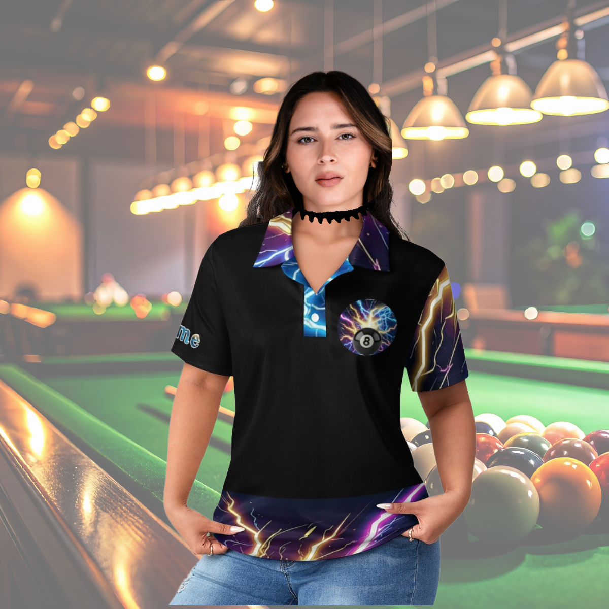 Team Frankenstein Women’s Straight POLO Shirt