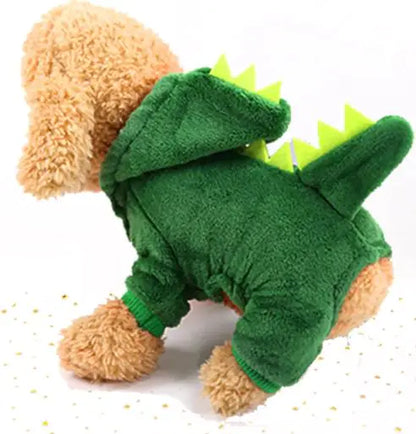 Zebra Striped Flannel Warm Dog or Cat Pet Hoodie