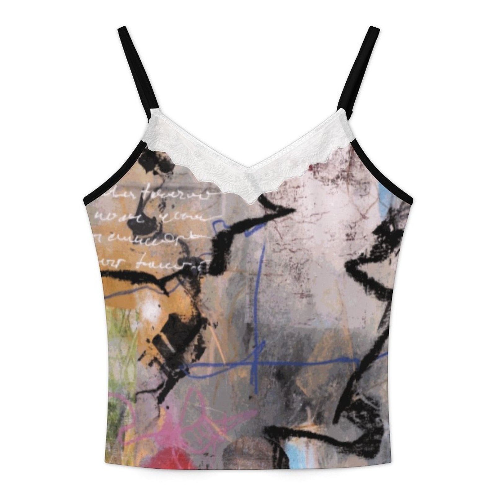 City Collection - Women's V-Neck Lace Camisole