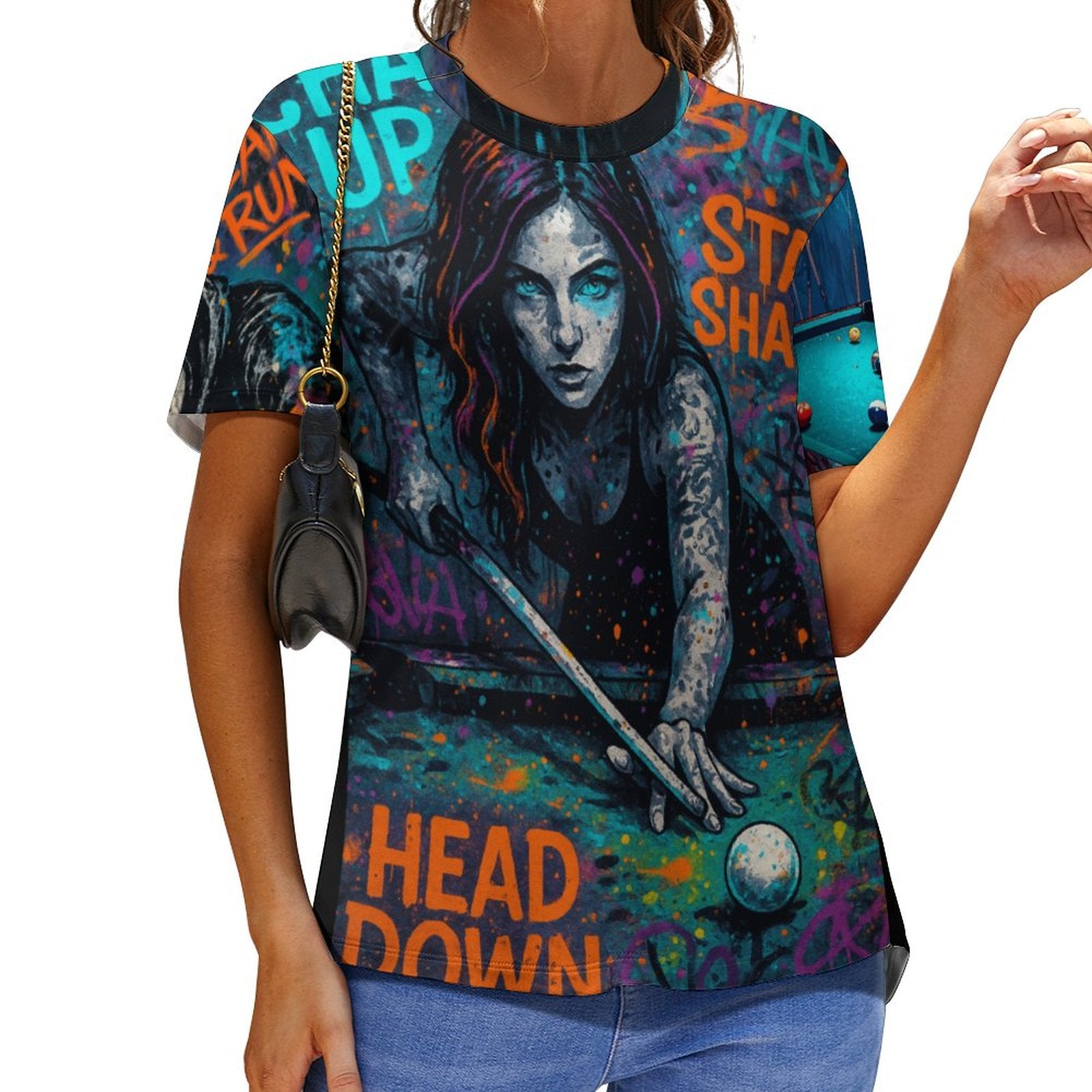 Chalked Up – Women’s Graphic T-Shirt