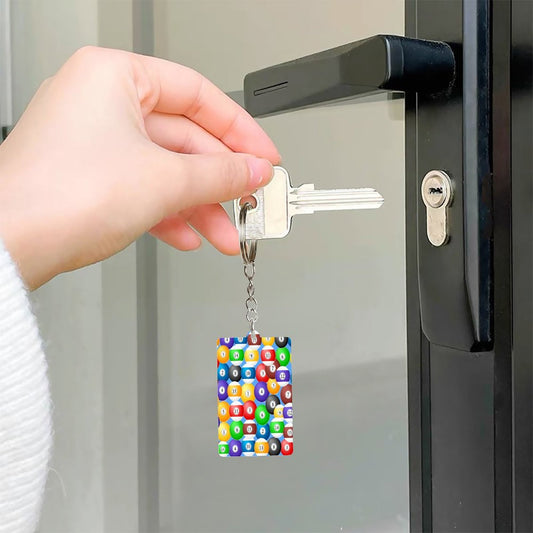 Pool Balls Collection - Acrylic Keychain