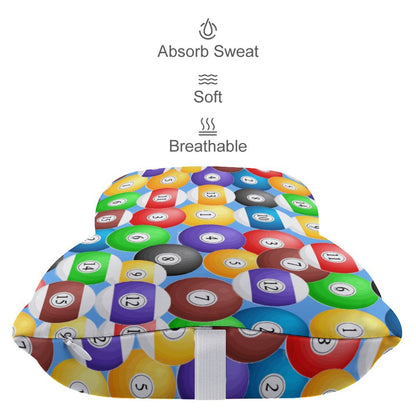 Poolball Car Headrest Pillow Set – Memory Foam Neck Support Cushions (2PCS)