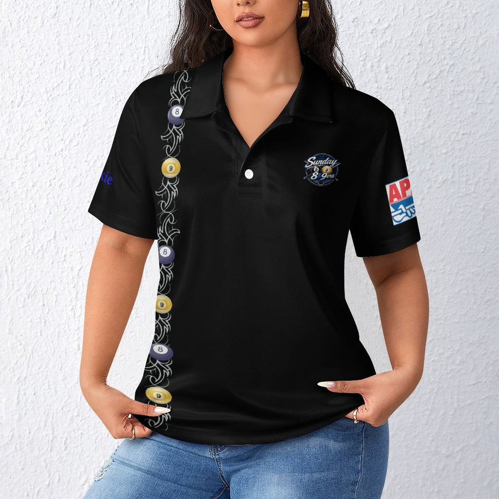 Women's POLO Shirt(All-Over Printing)