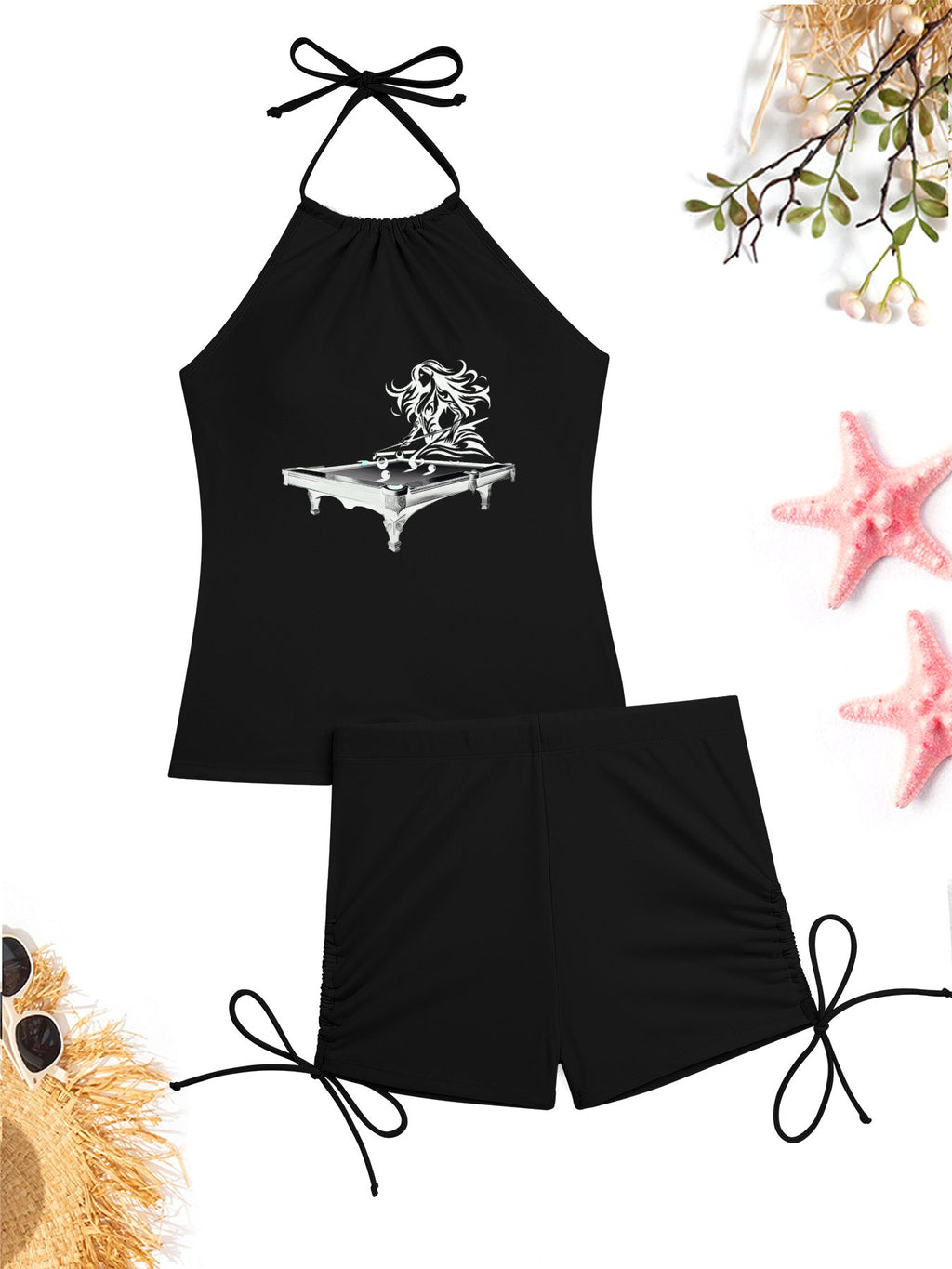 Perseverance Tankini Swimsuits with Shorts for Women