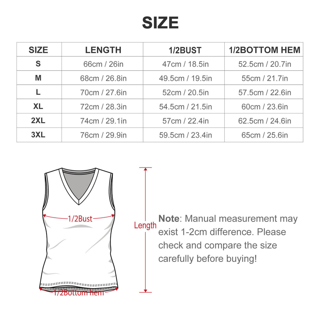 The Villains V Neck Tank Top