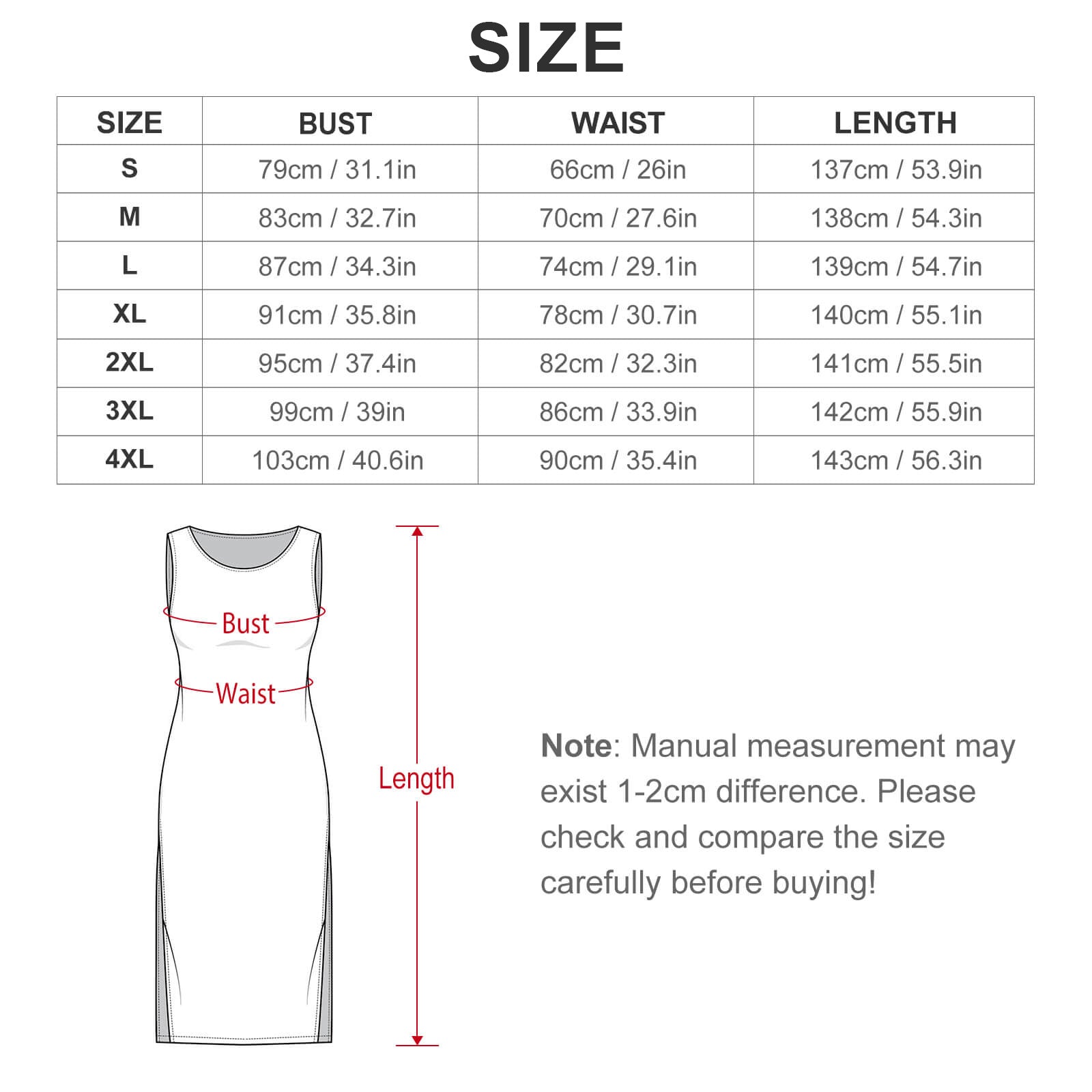 City Stroll Summer Ankle length sleeveless Dress